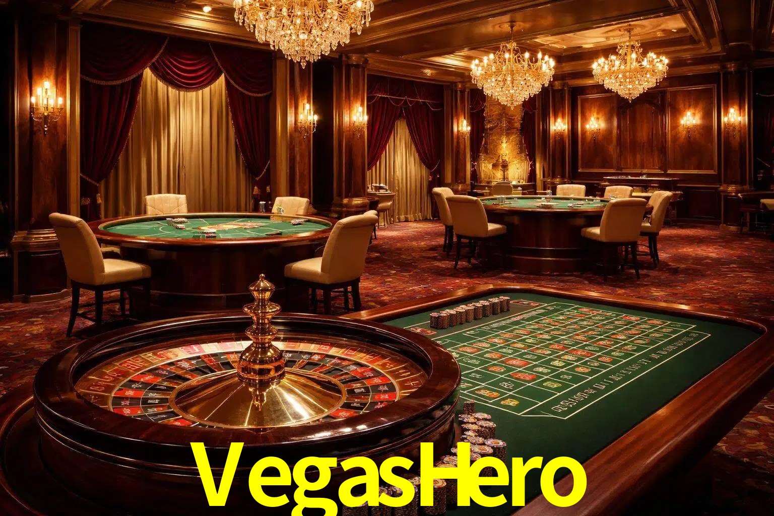 Una escena premium de mesa de casino en vivo con cartas, elementos de ruleta y un ambiente pulido de estudio de transmisión.